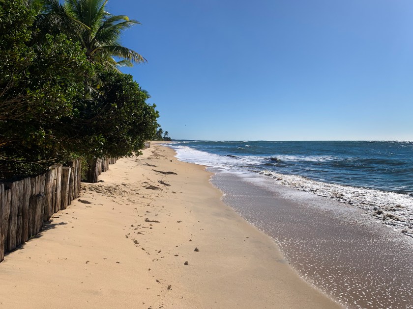 Caminhada pelo litoral norte