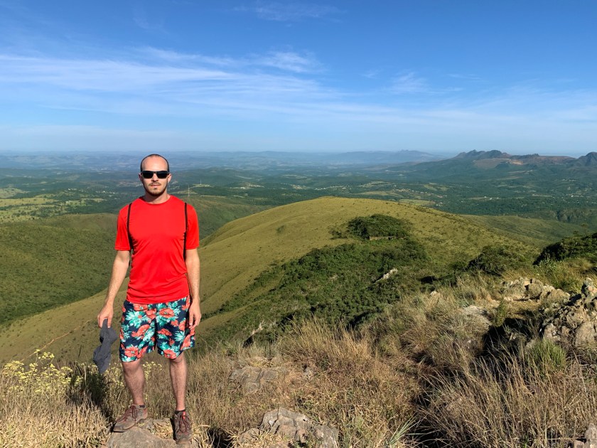 Ruínas do Forte de Brumadinho vistas do mirante