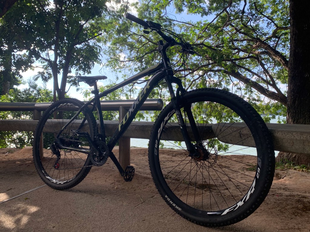 Bicicleta com marcha