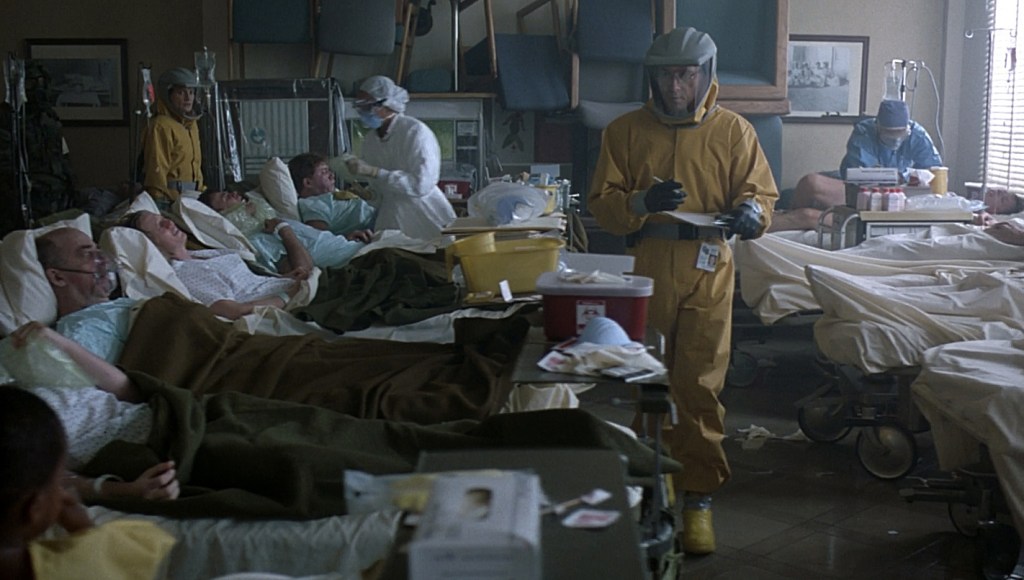 Hospital lotado de pacientes