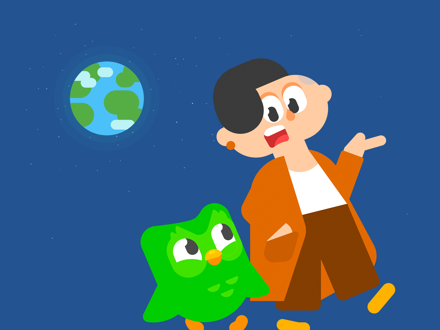 Aprenda outros idiomas com o Duolingo