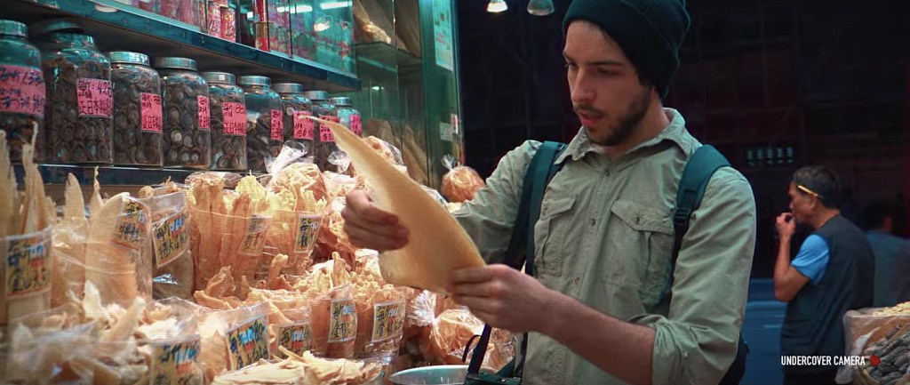 Presença e narração constante do diretor