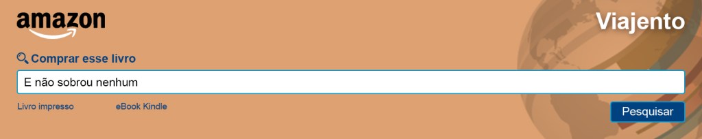 Compre o livro E não sobrou nenhum