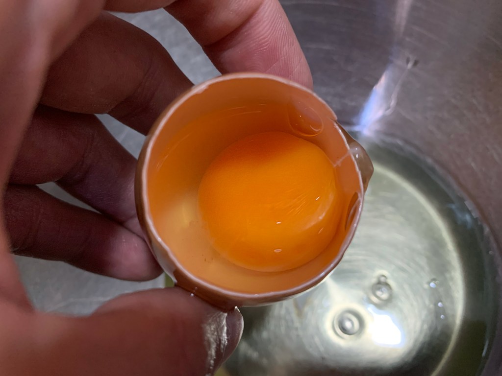 Ovos com textura e consistência inalteradas