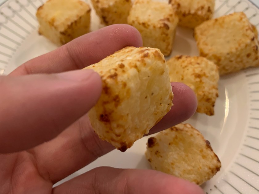 Receita de dadinhos de tapioca