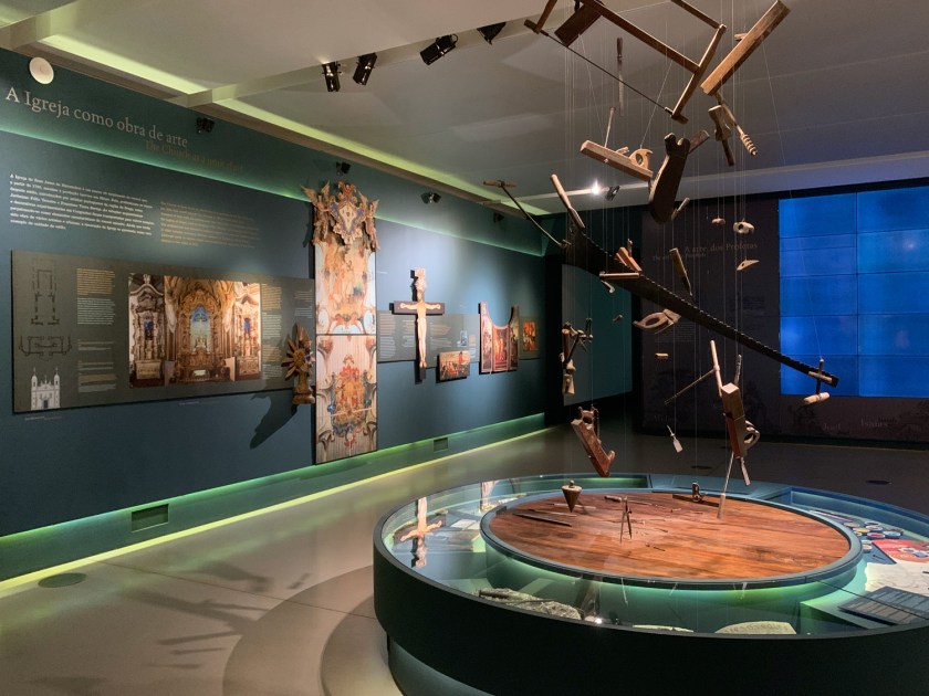 Exposição de obras de arte