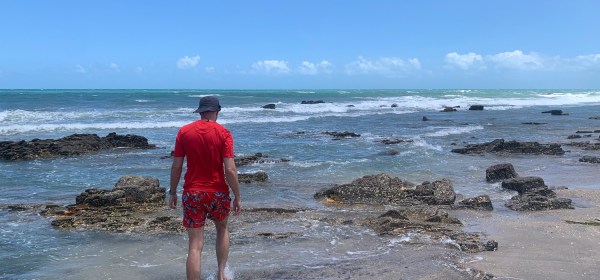 Caminhada pelas praias