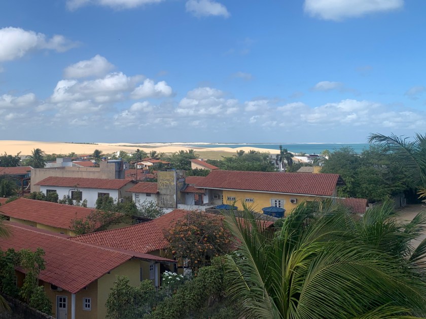 Vista da vila