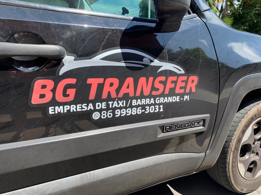 Barra Grande, transfer de parnaíba carro