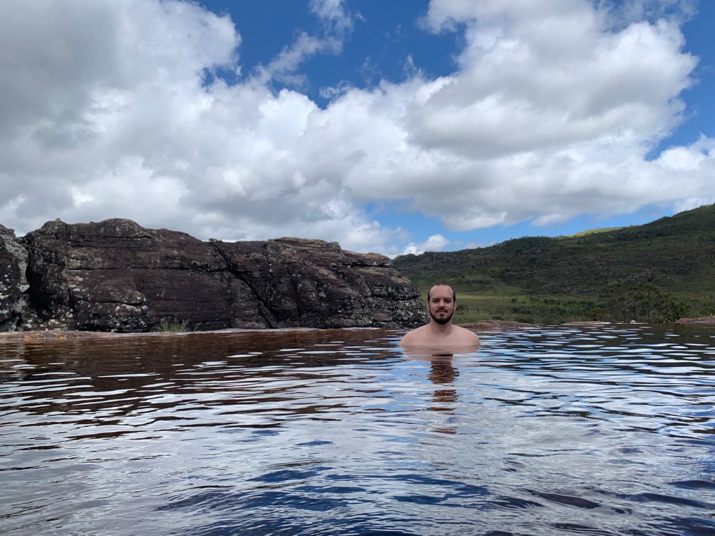 Poço superior da Cachoeira do Sentinela