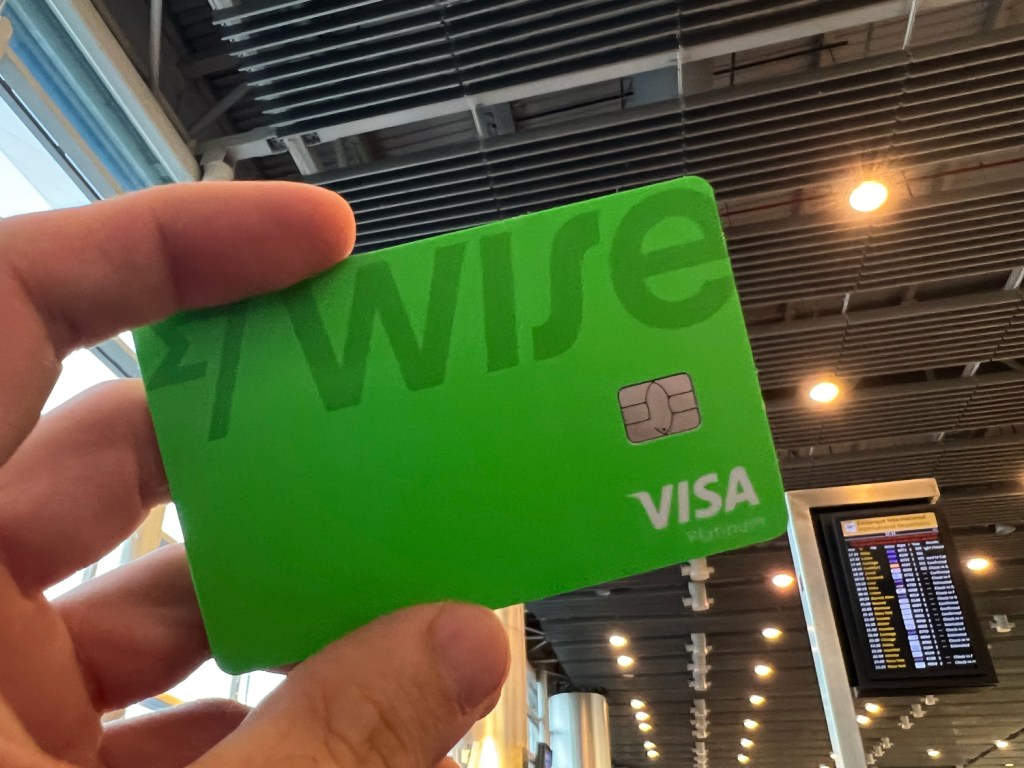 Uso de cartão pré-pago no exterior