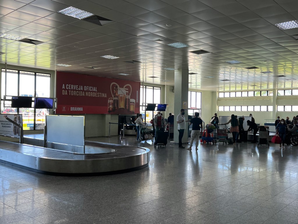 Esteiras no desembarque