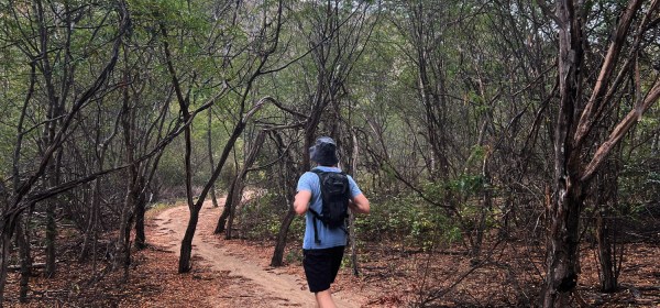 Mapa turístico da Serra da Capivara