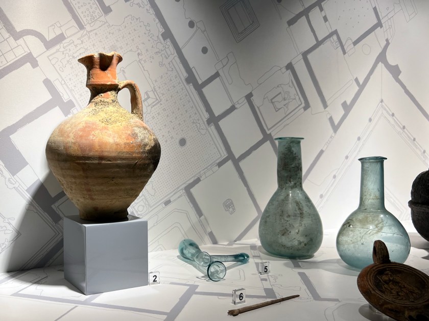 Exposição no Antiquarium