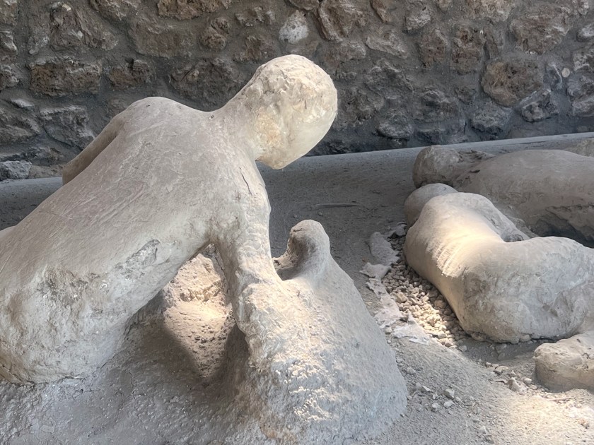 Posição final dos corpos