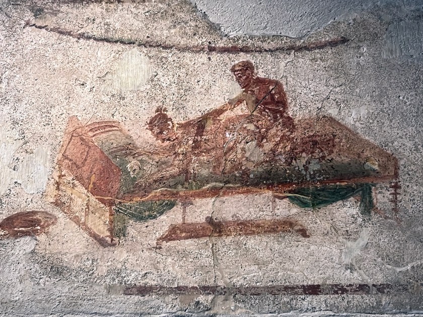 Afrescos no prostíbulo