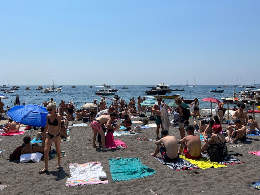Espaço público na praia