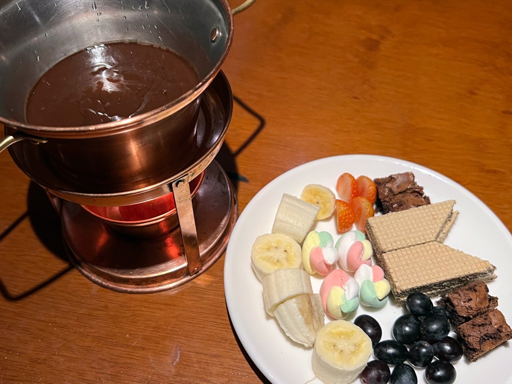 Fondue de chocolate