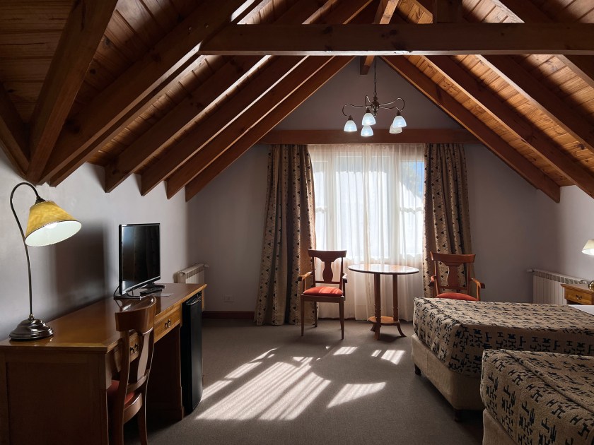 Quarto standard com duas camas de solteiro