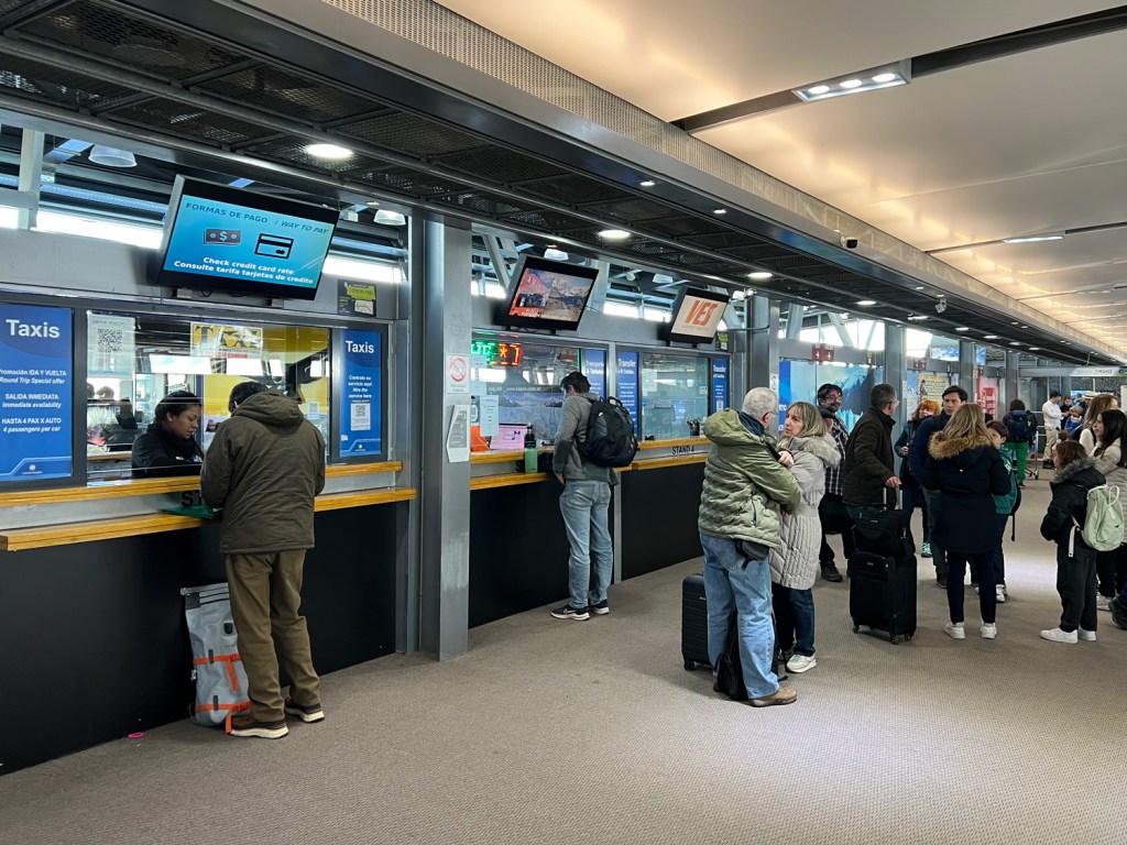 Opções de transporte