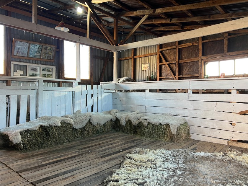 Exposição no galpão