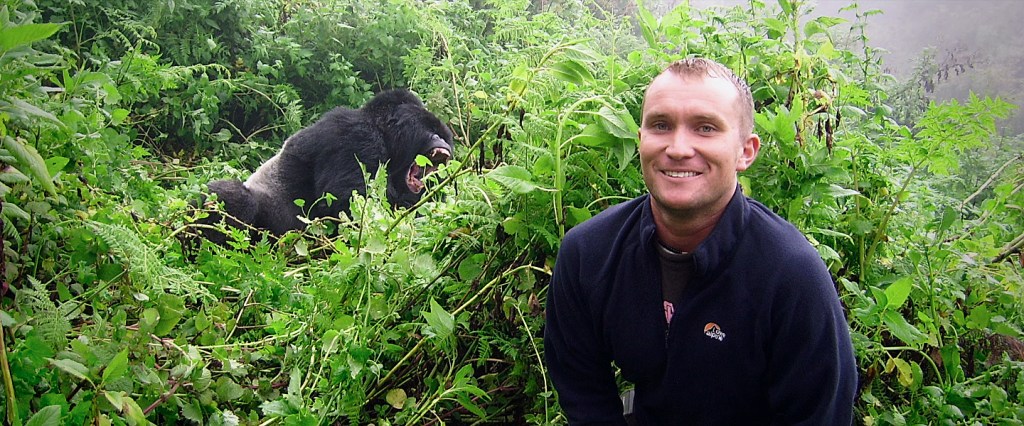Stephen Keenan em viagem ao Congo