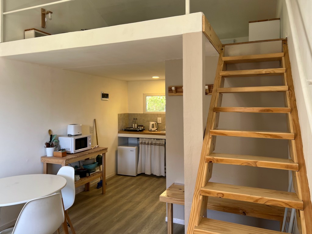 Estúdio de dois andares