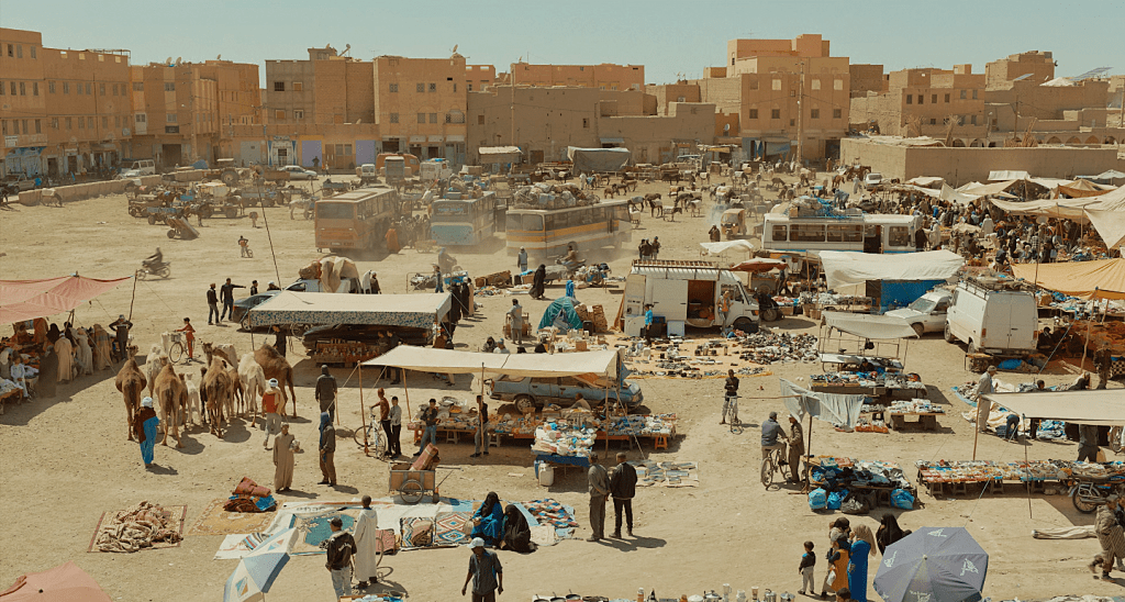 Travessia pelo norte africano