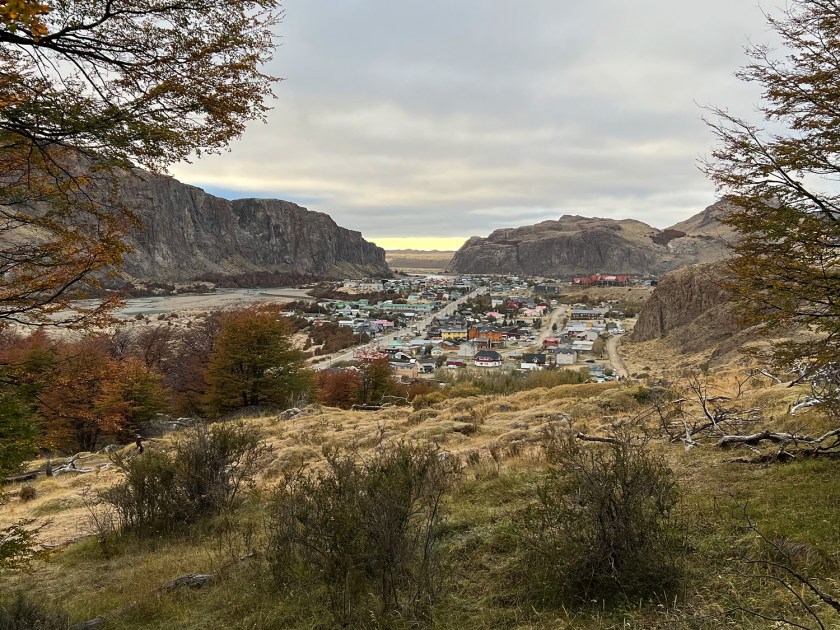 Mapa turístico de El Chaltén