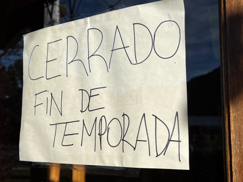 Baixa temporada nos meses frios